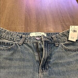 Hollister High-Rise Baggie Light Blue Denim Jeans